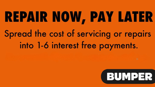 Spread the cost of servicing or repairs